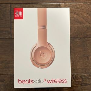 Beat solo 3 wireless (rose gold)